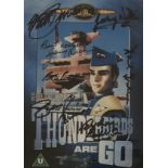 THUNDERBIRDS CAST SIGNED.