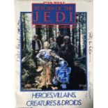 STAR WARS RETURN OF THE JEDI COMPENDIUM SIGNED INC ALEC GUINNESS.