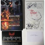 TODD MCFARLANE SIGNED. Two pieces of signed memorabilia to include: Spawn no.