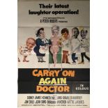 CARRY ON AGAIN DOCTOR POSTER.