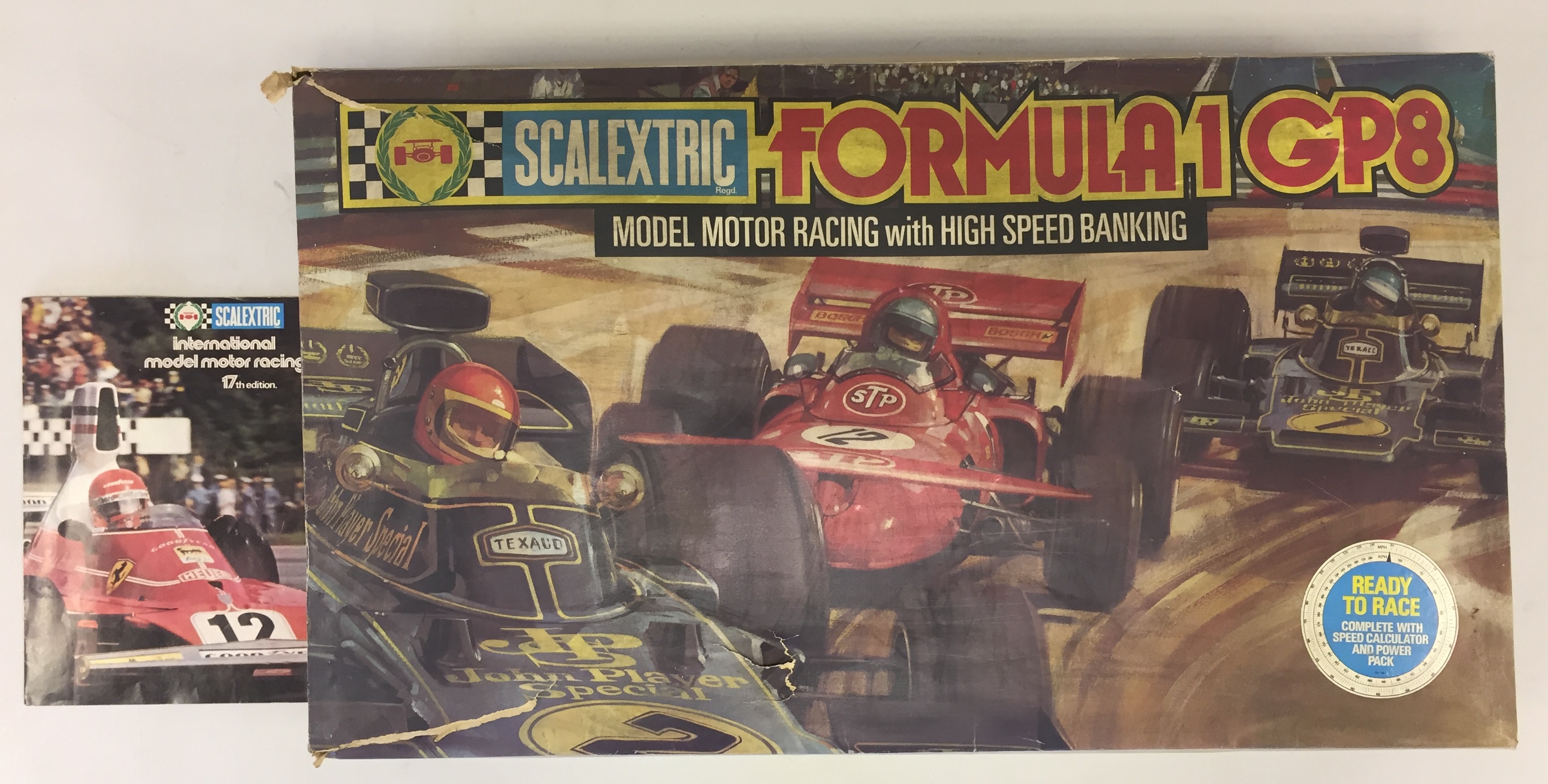 SCALEXTRIC FORMULA 1 GP8 BOXED - A boxed