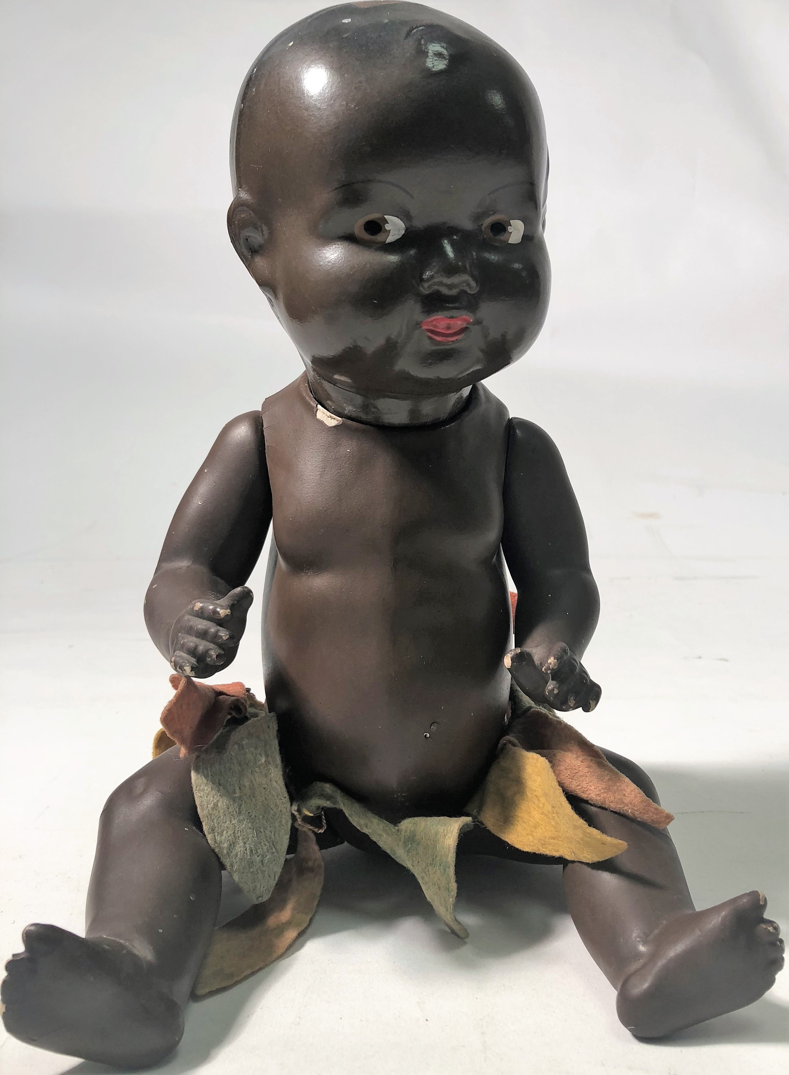 GERMAN BISQUE DOLL. Early 20th century b