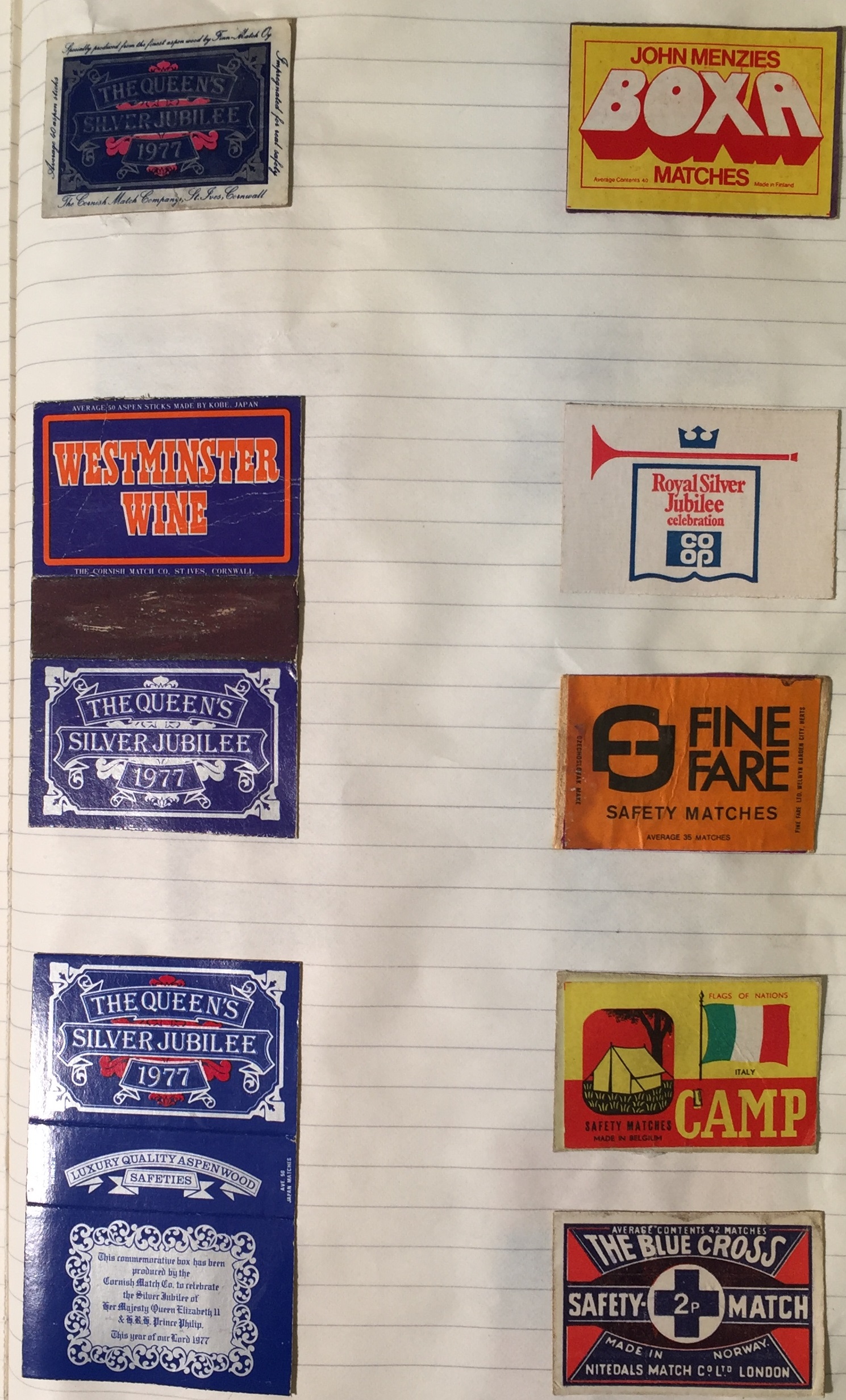 VINTAGE MATCHBOOK COLLECTION. Two scrapb - Image 9 of 13