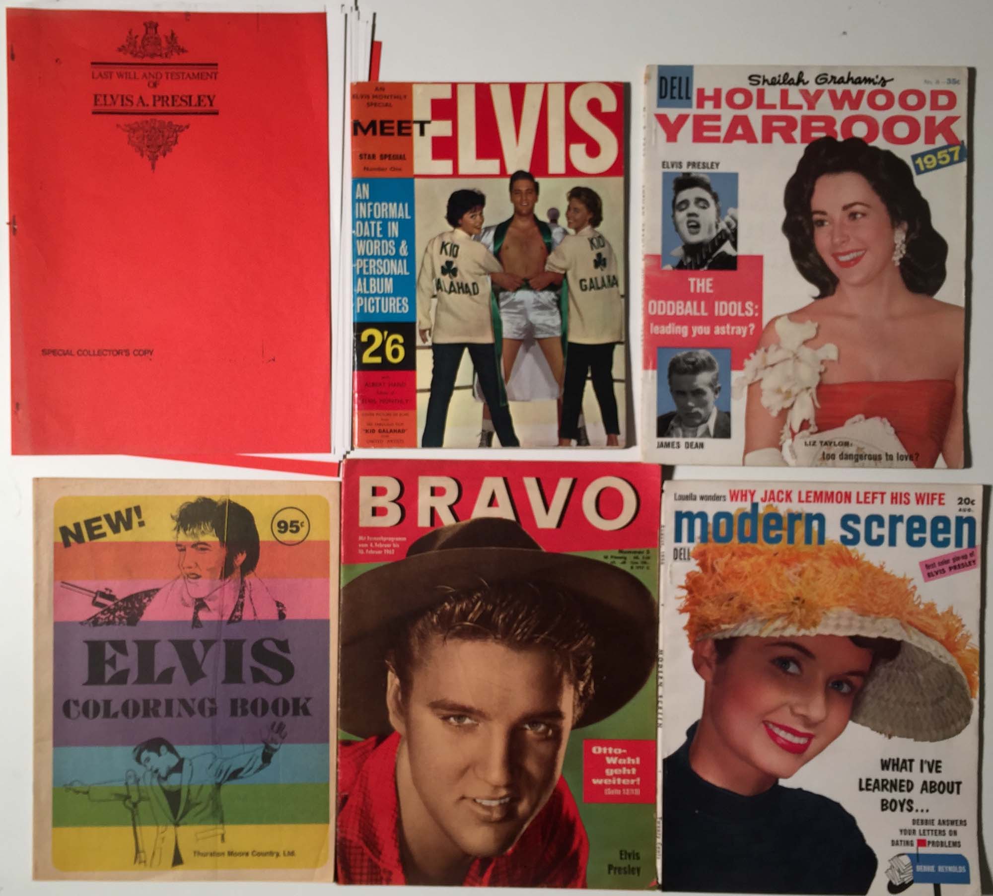 ROCK & ROLL MUSEUM DENMARK - ELVIS MAGAZINES.