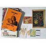 ASSORTED MUSIC MEMORABILIA - TICKETS/PROGRAMMES AND MORE.