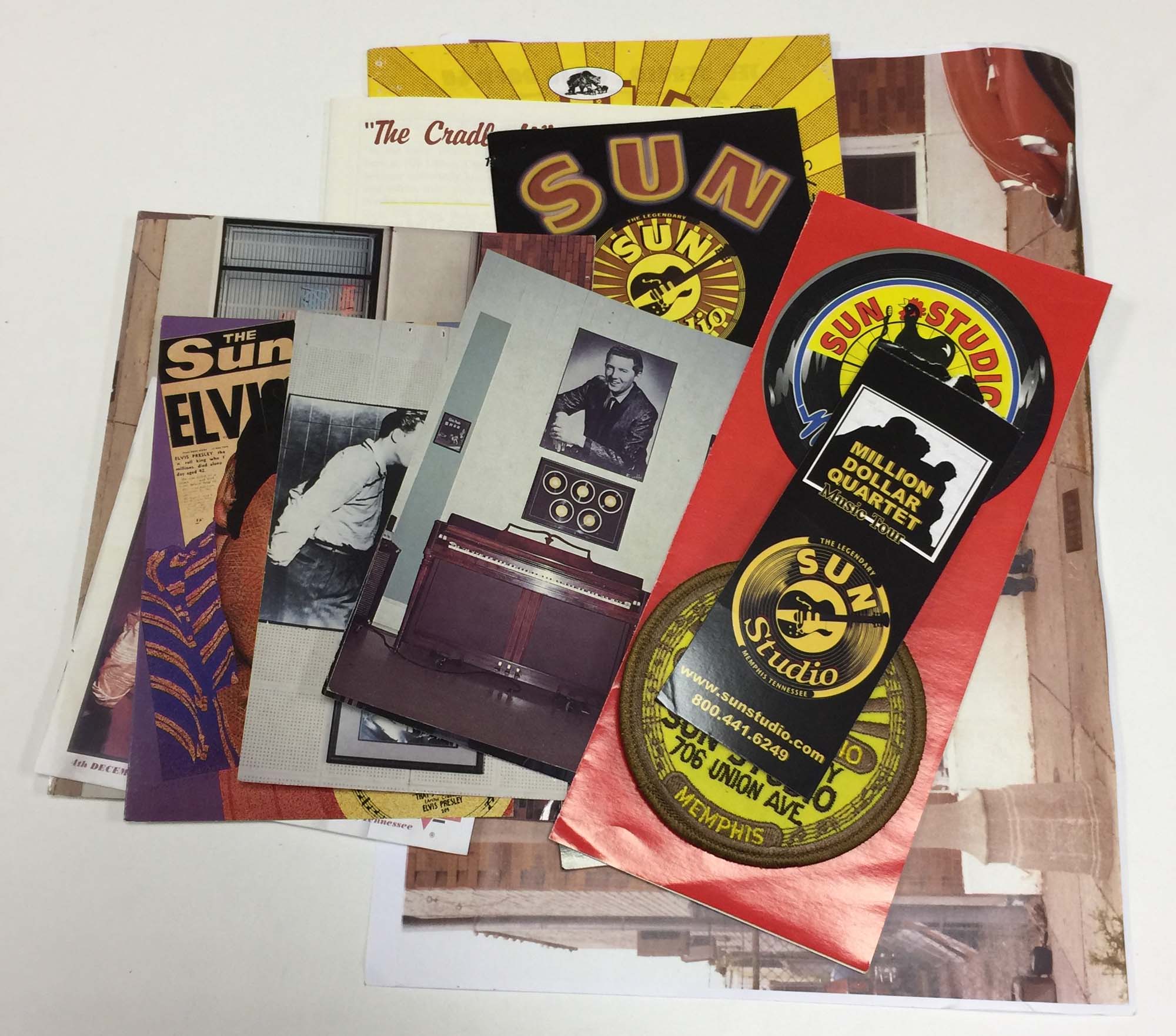 ROCK & ROLL MUSEUM DENMARK - SUN RECORDS EPHEMERA. - Image 5 of 5