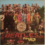 SGT PEPPER'S LONELY HEARTS CLUB BAND LP - ORIGINAL UK MONO WIDE SPINE (PMC 7027).