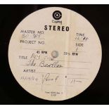 HEY JUDE - US LP ACETATE - CAPITOL (MASTER NUMBER 50-385).