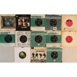 LP/7" COLLECTION. Excellent mixed selection of 6 x LPs with 13 x 45s.