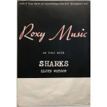 ROXY MUSIC 1973 POSTER.