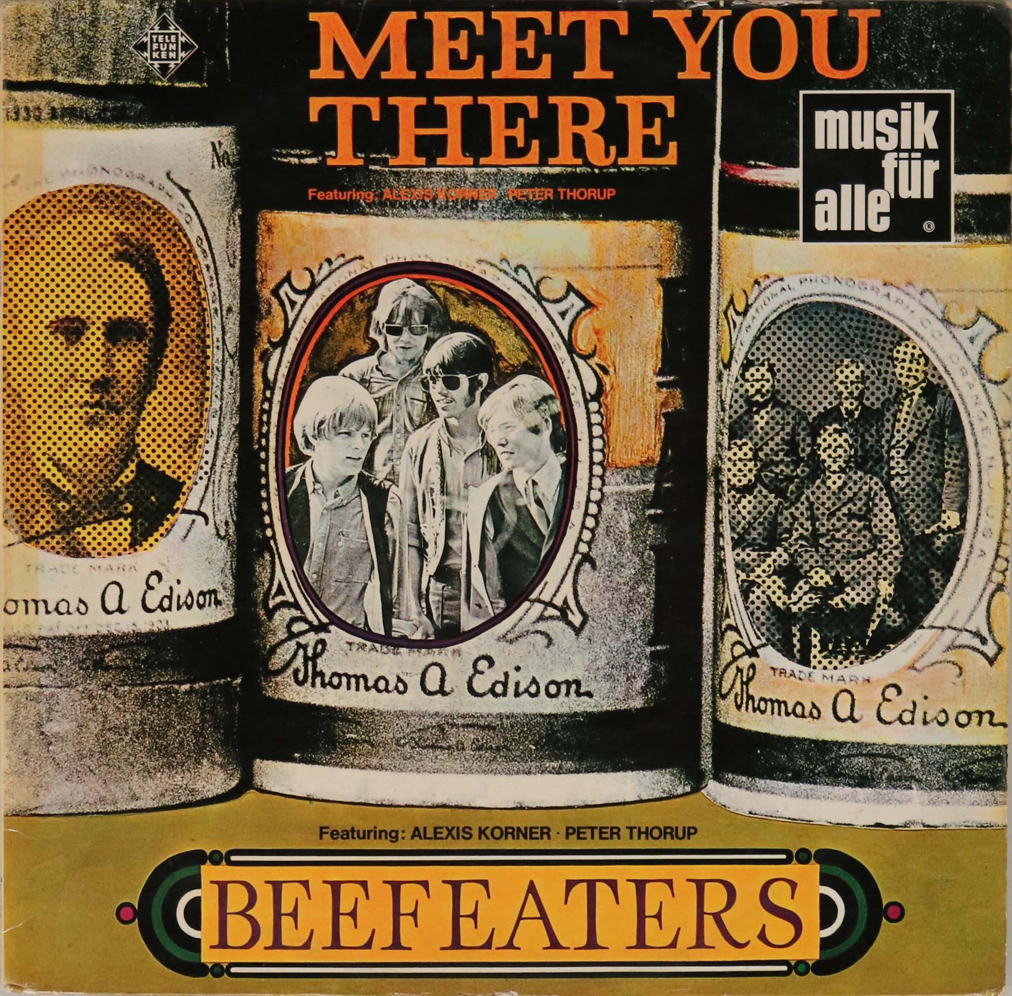 BEEFEATERS - MEET YOU THERE LP (TELEFUNKEN SONET NT 672).