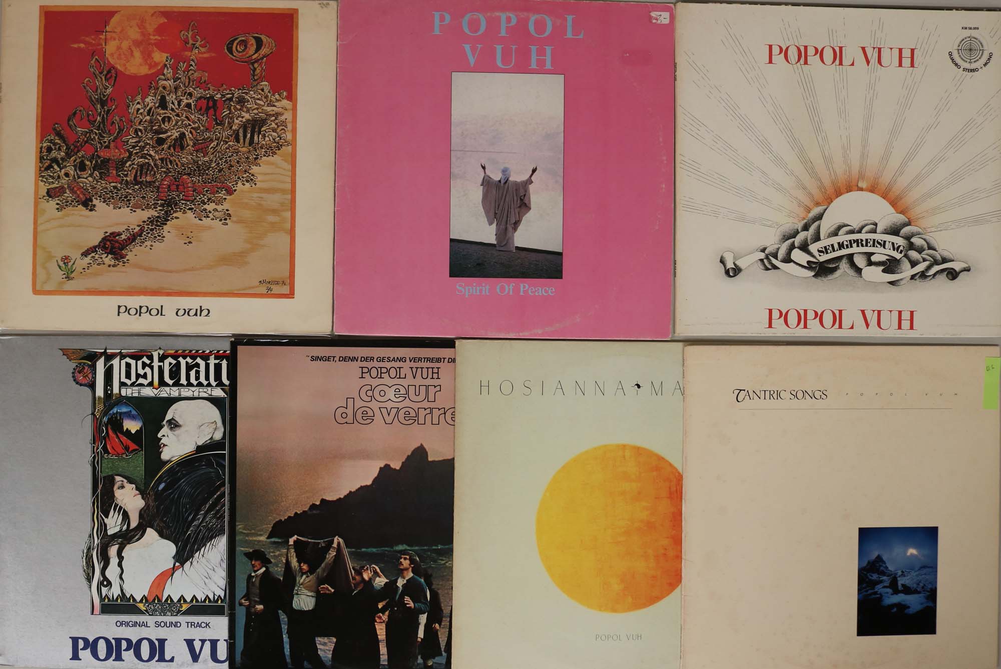 POPOL VUH & RELATED LP COLLECTION.