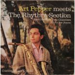 ART PEPPER - MEETS THE RHYTHM SECTION LP (US CONTEMPORARY C 3532).