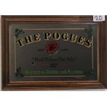 POGUES PROMOTIONAL MIRROR.
