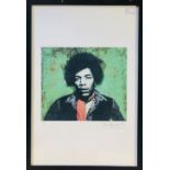 GERED MANKOWITZ JIMI HENDRIX LIMITED PRINT.