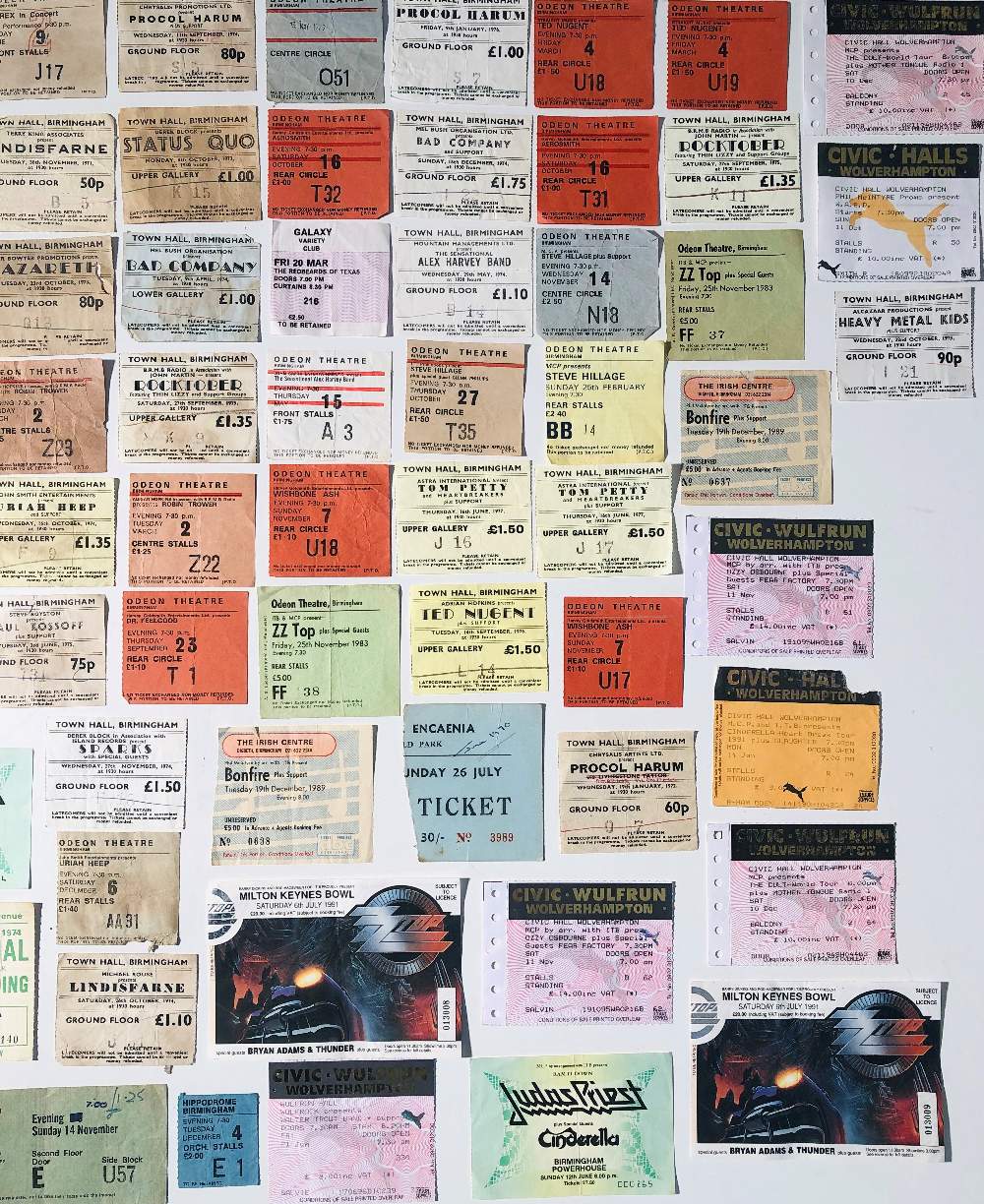 1970S - 1989S TICKET ARCHIVE. - Image 3 of 7