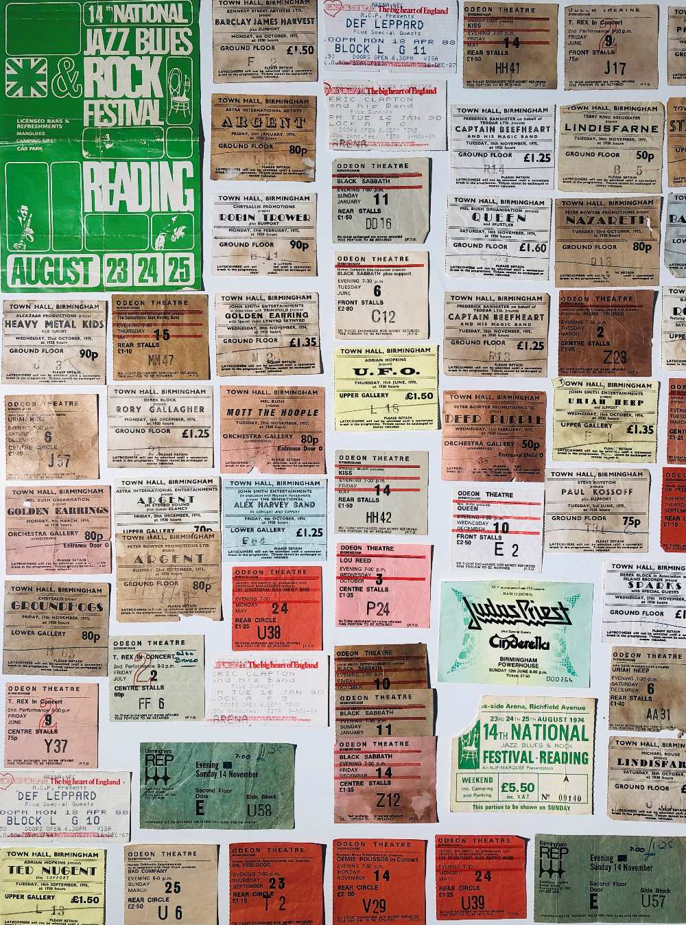 1970S - 1989S TICKET ARCHIVE. - Image 2 of 7