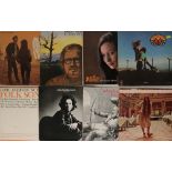 FOLK/COUNTRY/ACOUSTIC/SINGER-SONGWRITER - LPs. Grandiose collection of over 200 x LPs.