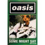 SIGNED OASIS POSTER.