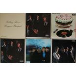 THE ROLLING STONES - LP COLLECTION. Great set of 9 x original title LPs with 2 x LP box sets.