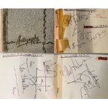 AUTOGRAPH BOOK - THE CREATION/WALKER BROTHERS/SMALL FACES.