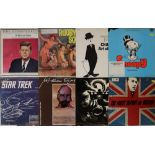 SPOKEN WORD/POETRY/COMEDY/TV-RADIO SHOWS - LPs/10"s.