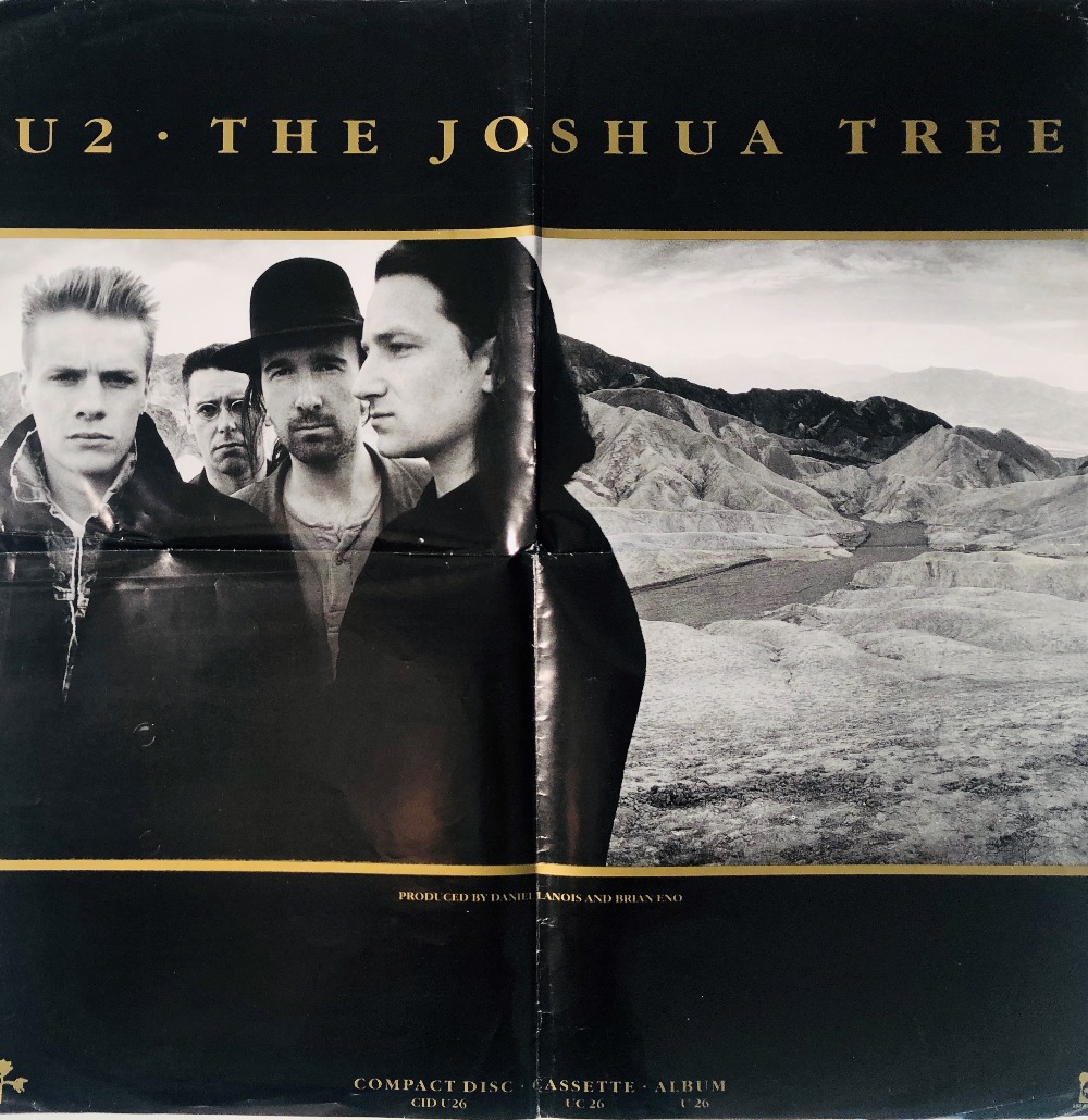 U2 MEMORABILIA. Collection of U2 memorabilia to include: folded Joshua Tree poster (24 x 24"). - Image 2 of 11