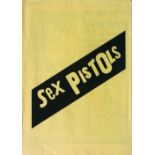 SEX PISTOLS FIRST PRESS PACK. An original 1976 EMI issued press kit for the Sex Pistols. Ten pages.