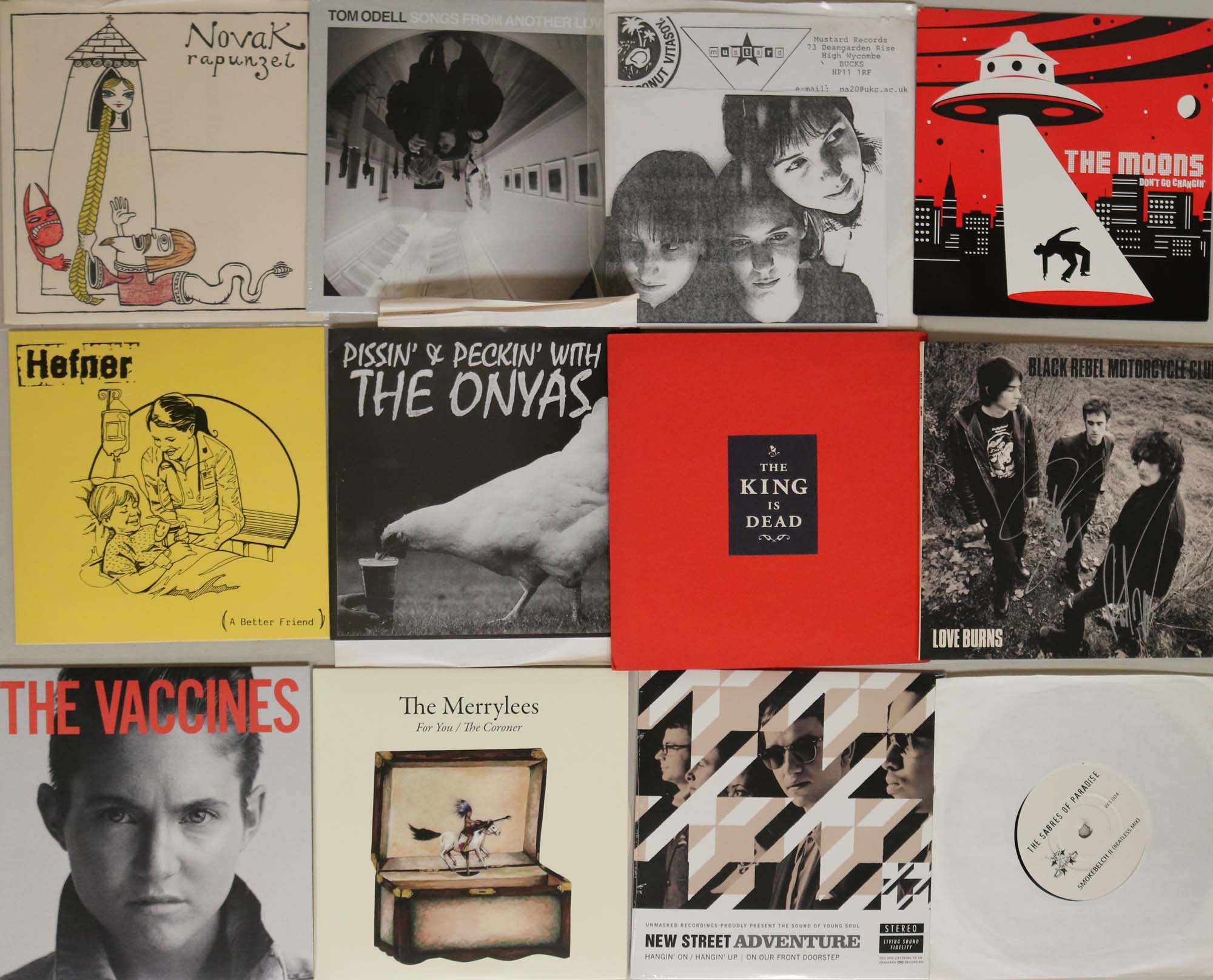 90s/200s - INDIE/ROCK/ALT/POP - 7". Really smart collection of 12 x 7".