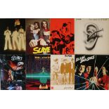 GLAM/CLASSIC ROCK LPs (SLADE/STATUS QUO/ELTON JOHN). Great split collection of 37 x (largely) LPs.