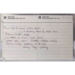 MORRISSEY/VINI REILLY DEMO CASSETTE.