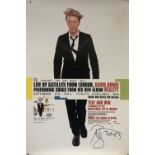 DAVID BOWIE 2003 REALITY POSTER SIGNED.
