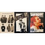 IAN DURY POSTERS.