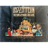 LED ZEPPELIN SONG REMAINS THE SAME POSTER.