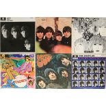 THE BEATLES - STUDIO RUN LPs. Brill run of 10 x original title LPs.