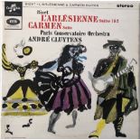 SAX 2566 - ANDRE CLUYTENS - BIZET - L'ARLESIENNE & CARMEN SUITES - ORIGINAL UK ED1 STEREO LP.