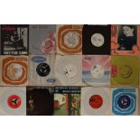 7" SINGLES - PUNK/WAVE/60s/FOLK & JAZZ! Lovely diverse collection of 55 x 7" with EPs.