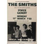 THE SMITHS 1985 IPSWICH GAUMONT POSTER.