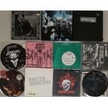 HARDCORE/GRINDCORE/GOTH/ROCK - COLOURED VINYL 7"/10".