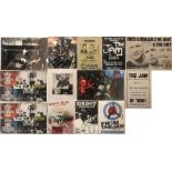 JAM POSTERS. Fourteen variously sized posters advertising The Jam, concerts and releases.