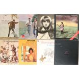 FOLK/FOLK-ROCK - LPs. Lovely collection of around 87 x LPs.