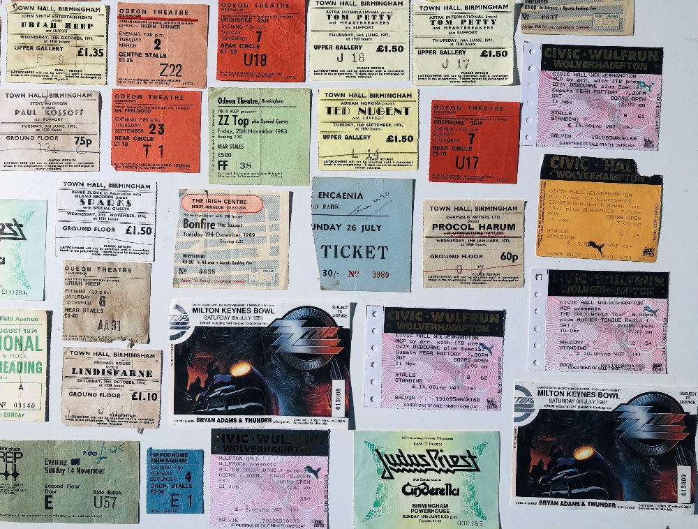 1970S - 1989S TICKET ARCHIVE. - Image 7 of 7