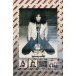 T-REX POSTER. A 1973 'Tanx' album poster. Measures 36 x 24". In F condition, with some creasing.