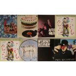 THE BEATLES/ROLLING STONES & RELATED - LPs/12". Fab collection of 20 x (largely) LPs with 12".