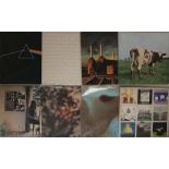 PINK FLOYD - Great pack of 8 x original title LPs.