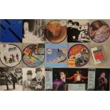 POP - (LARGELY) 7"/10"/12" - COLOURED/PICTURE DISCS.