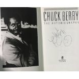 CHUCK BERRY AUTOBIOGRAPHY SIGNED.