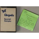 DAVID BOWIE - CHRYSALIS DEMO TAPE (CASSETTE).