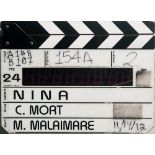 NINA SIMONE FILM - USED CLAPPERBOARD.