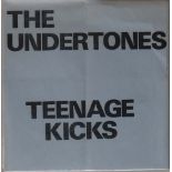 THE UNDERTONES - TEENAGE KICKS 7" (ORIGINAL GOOD VIBRATIONS - GOT 4 - BLUE SLEEVE).